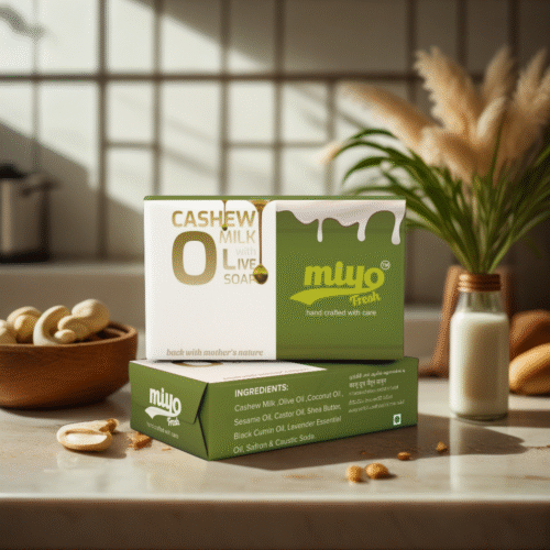 Cashew Milk Olive Soap | 100gm |